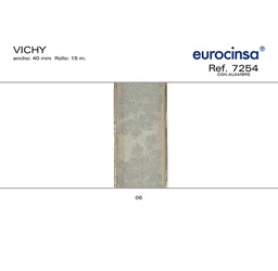 [L64206] ROLLO CINTA VICHY A-40mm. C-06 15m.