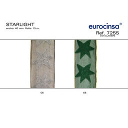 [L64406] ROLLO CINTA STARLIGHT A-40mm. C-06 15m.