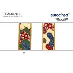 [L65058] ROLLO CINTA PRAESENTE A-40mm. C-58 20m.