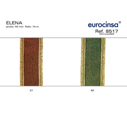 [13L030] ROLLO CINTA ELENA A-40mm. C-58 15m. CON ALAMBRE