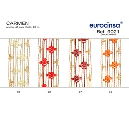 [L70720] ROLLO CINTA CARMEN A-40mm. C-20 20m.