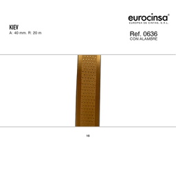 [N03415] ROLLO CINTA KIEV A-40mm. C-15 20m.