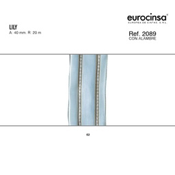 [N11102] ROLLO CINTA LILY A-40mm. C-02 20m.
