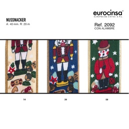 [N11339] ROLLO CINTA NUSSNACKER A-40mm. C-39 20m.