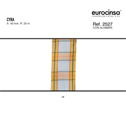 [N17710] ROLLO CINTA CYRA A-40mm. C-10 20m.