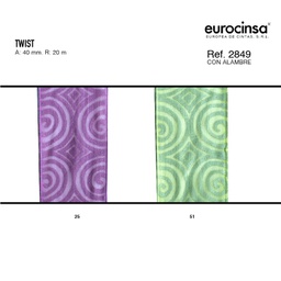 [N25651] ROLLO CINTA TWIST A-40mm. C-51 20m.