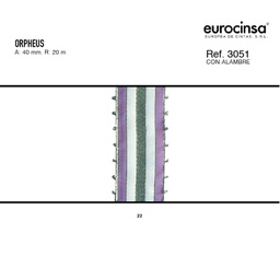 [N28522] ROLLO CINTA ORPHEUS A-40mm. C-22 20m.