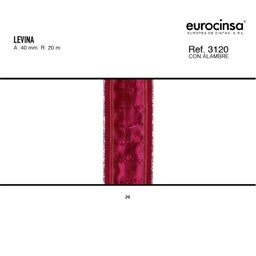 [N33620] ROLLO CINTA LEVINA A-40mm. C-20 20m.