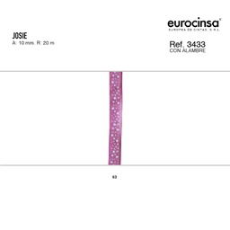 [N35263] ROLLO CINTA JOSIE A-10mm. C-63 20m.