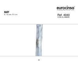 [N38001] ROLLO CINTA MARY A-15mm. C-01 5m.