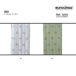 [N55301] ROLLO CINTA COCO A-40mm. C-01 20m.