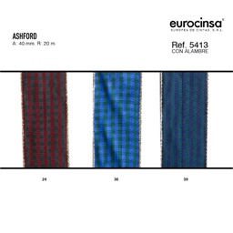 [N56724] ROLLO CINTA ASHFORD A-40mm. C-24 20m.