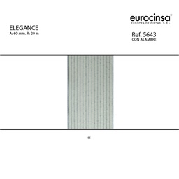 [N61405] ROLLO CINTA ELEGANCE A-60mm. C-05 20m.