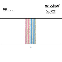 [N63721] ROLLO CINTA LUCY A-40mm. C-21 15m.