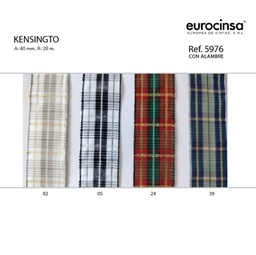 [N64105] ROLLO CINTA KENSINGTO A-40mm. C-05 20m.