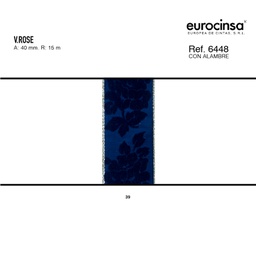 [N66939] ROLLO CINTA V.ROSE A-40mm. C-39 15m.