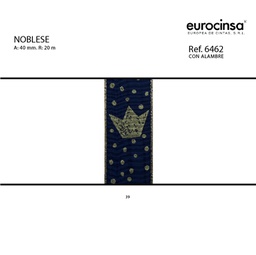 [N67339] ROLLO CINTA NOBLESE A-40mm. C-39 20m.