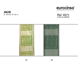 [N68354] ROLLO CINTA AVALON A-40mm. C-54 20m.