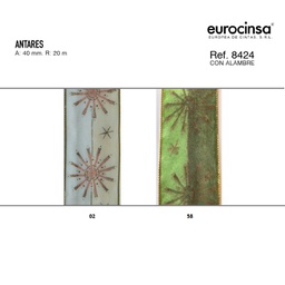 [N78002] ROLLO CINTA ANTARES A-40mm. C-02 20m.