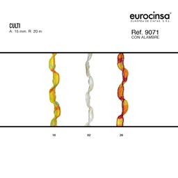 [N83110] ROLLO CINTA CULTI A-15mm. C-10 20m.
