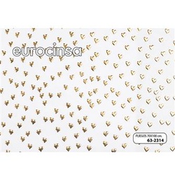 [PBX314] B/PAPEL KRAFT BLANCO HUELLA + IMPRESION CALOR 50M.