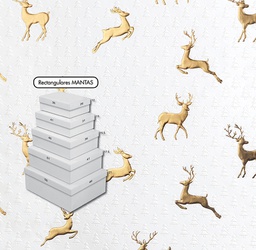 [915250] SET 5 CAJAS RECTANGULARES MEDIANAS NAVIDAD C-2250