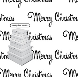 [915876] SET 5 CAJAS RECTANGULARES MEDIANAS NAVIDAD C-5876