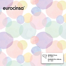 [78A341] BOBINA PAPEL FANTASIA TODO AÑO 70cm. x 9,5-9,8 Kg.