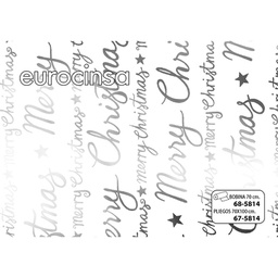 [PAM814] BOBINA PAPEL FANTASÍA NAVIDAD METALIZADO 70cm. x 11,1-12,1Kg.