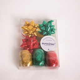 [870085] PACK POLIPROPILENO LISO 3 BARRILETES - 3 COCAS A-15mm. - 3 ROLLOS DE CINTA A-13mm. 10m.